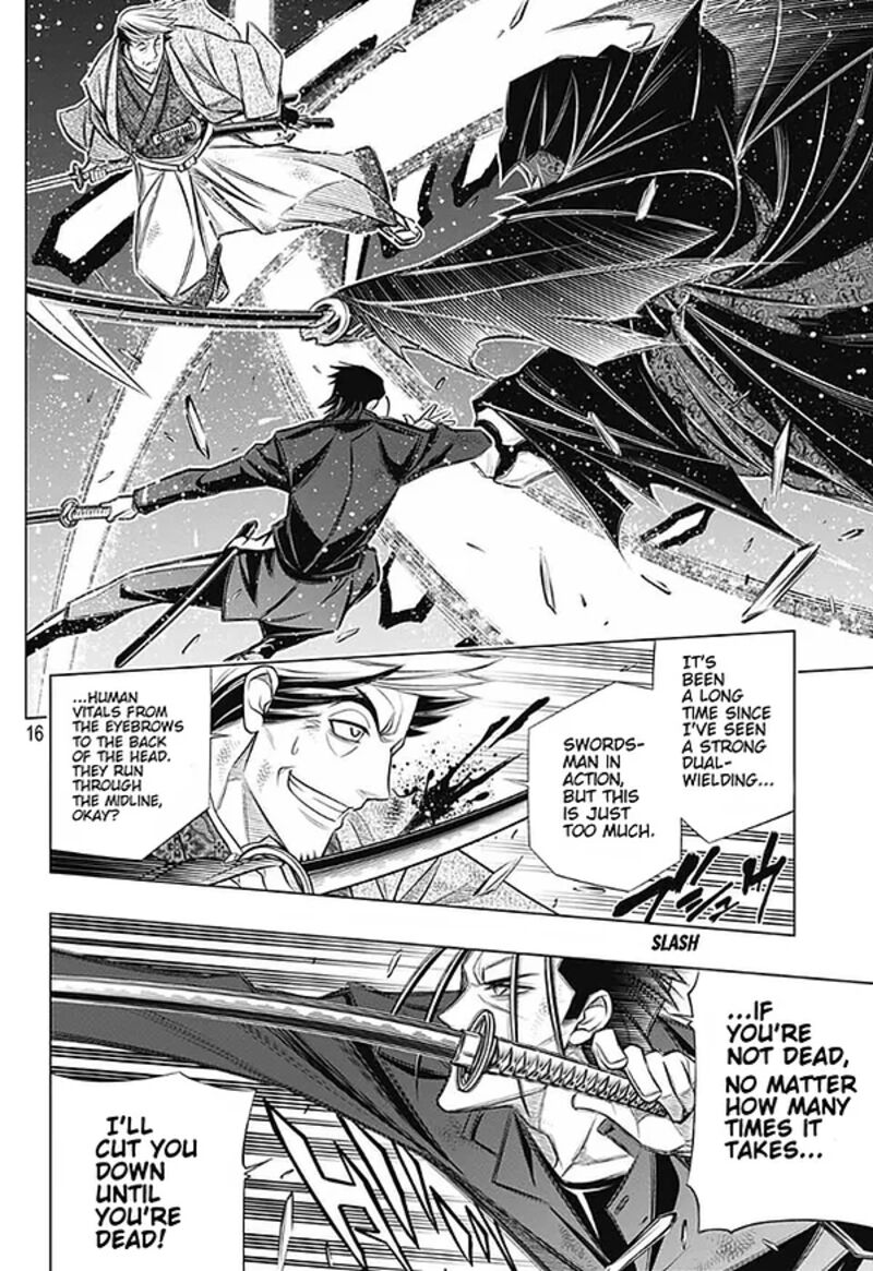 Rurouni Kenshin Hokkaido Arc Chapter 42 Page 16