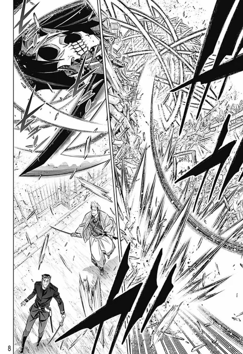 Rurouni Kenshin Hokkaido Arc Chapter 42 Page 8
