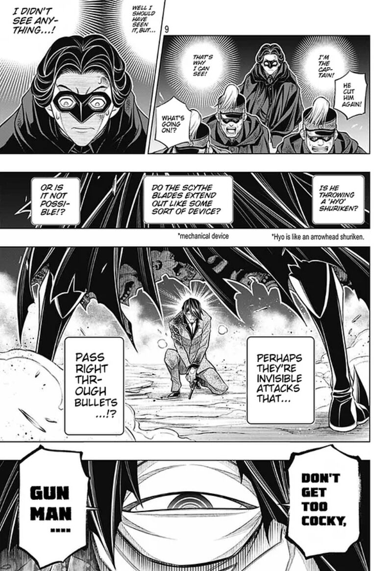 Rurouni Kenshin Hokkaido Arc Chapter 43 Page 9