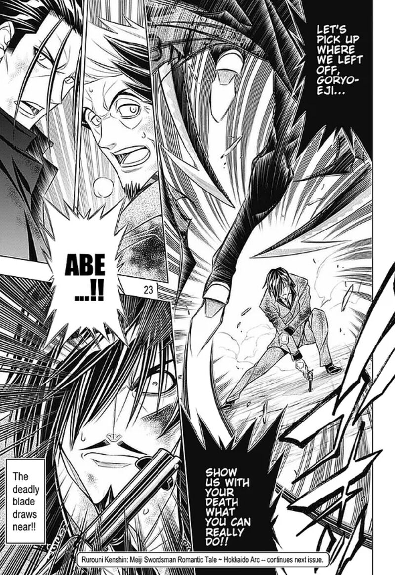 Rurouni Kenshin Hokkaido Arc Chapter 44 Page 23