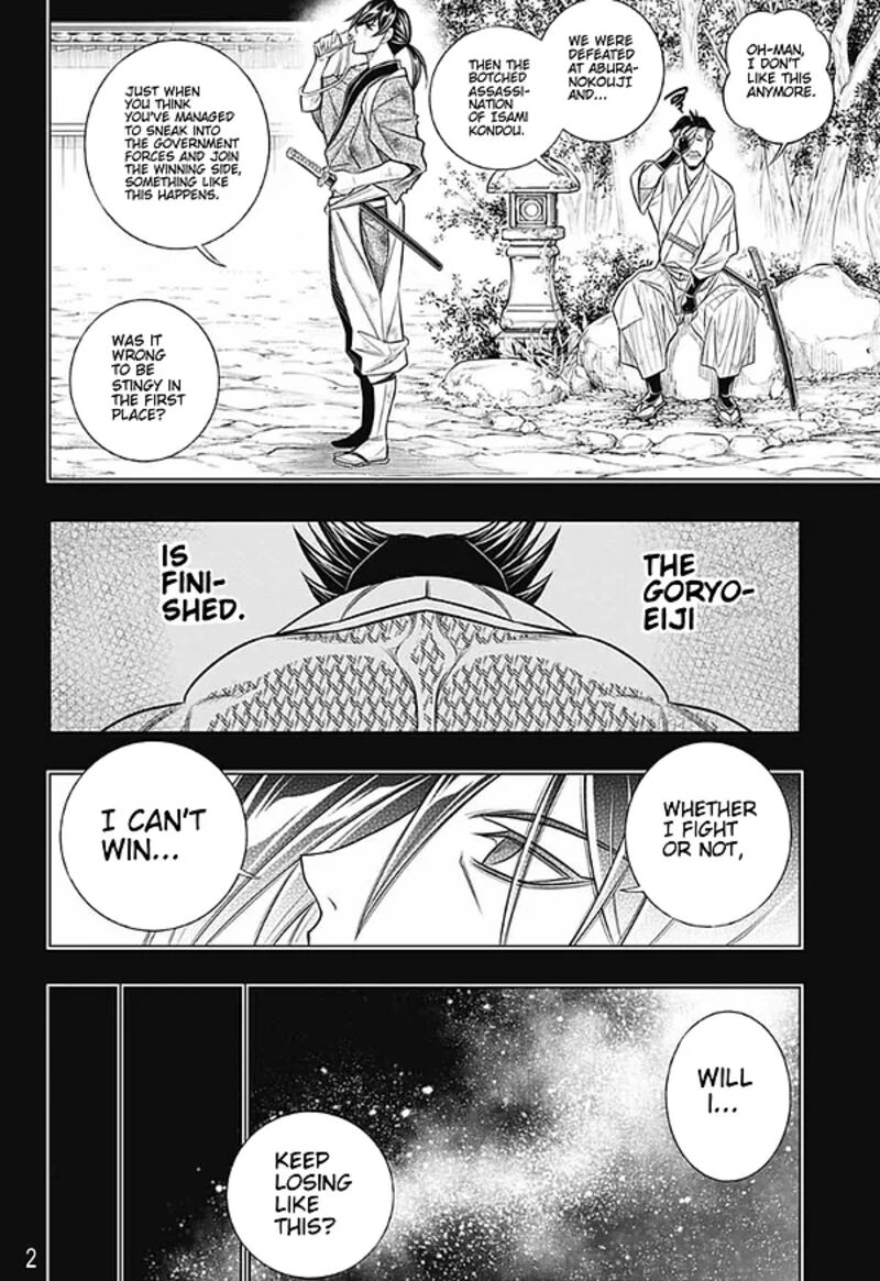 Rurouni Kenshin Hokkaido Arc Chapter 45 Page 2