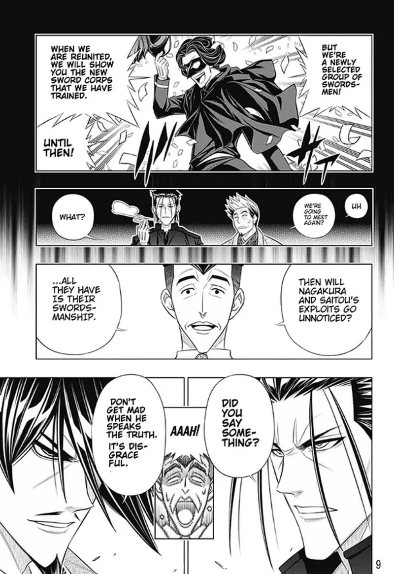 Rurouni Kenshin Hokkaido Arc Chapter 46 Page 9