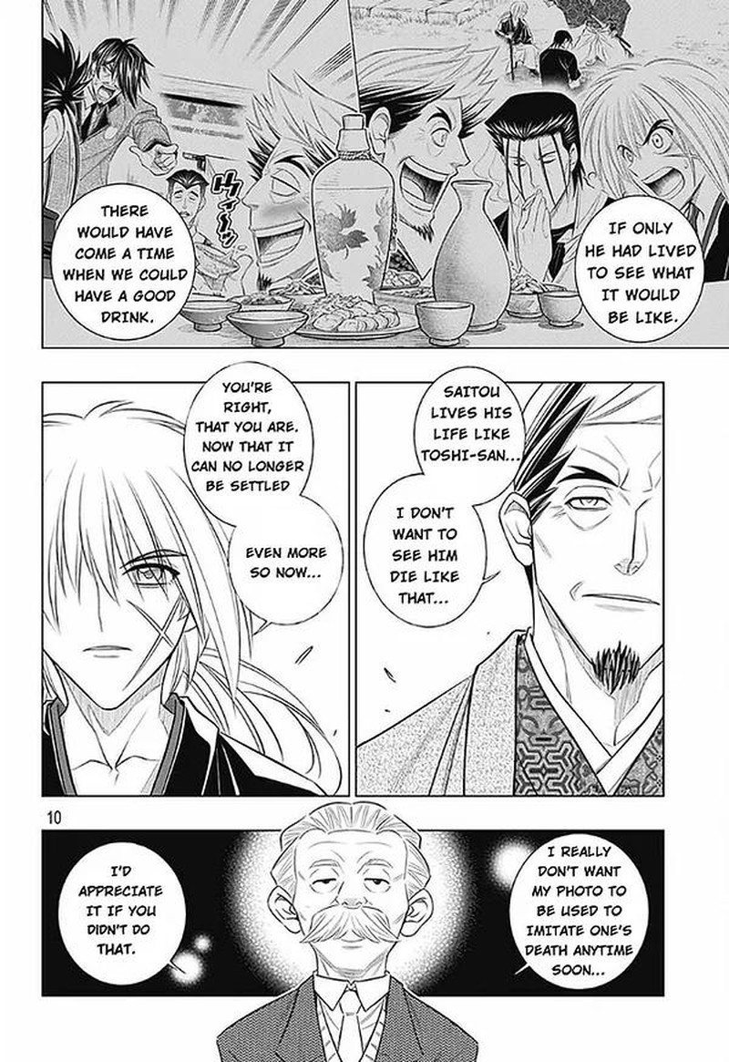 Rurouni Kenshin Hokkaido Arc Chapter 49 Page 10