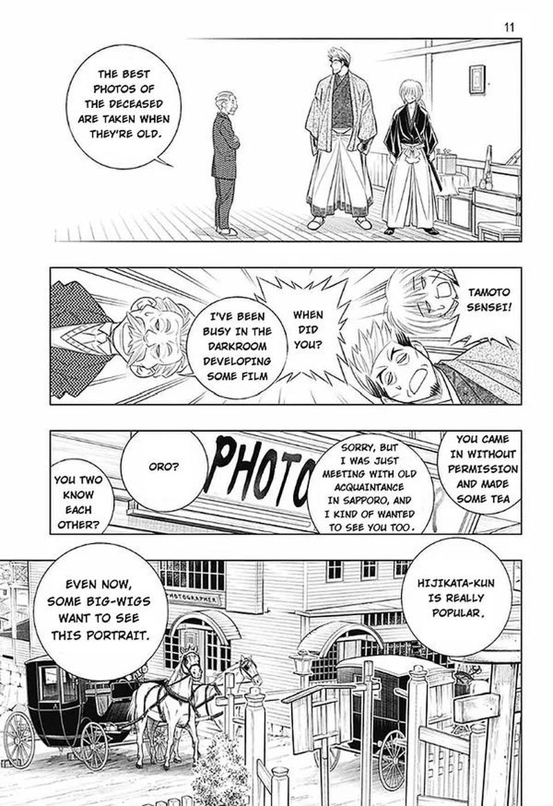 Rurouni Kenshin Hokkaido Arc Chapter 49 Page 11