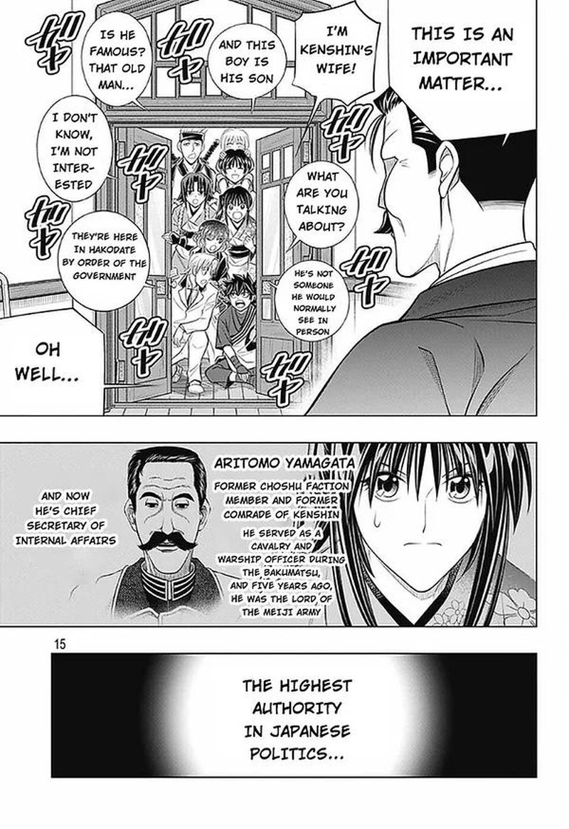 Rurouni Kenshin Hokkaido Arc Chapter 49 Page 15