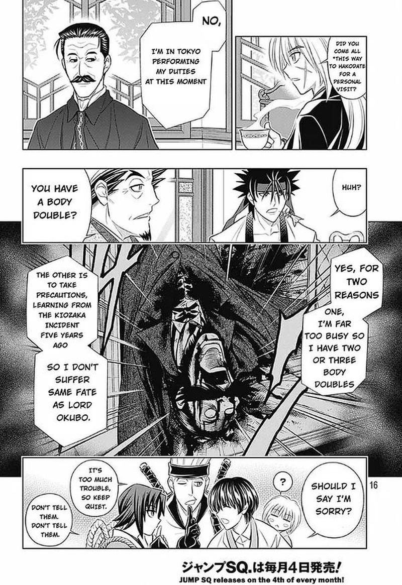 Rurouni Kenshin Hokkaido Arc Chapter 49 Page 16