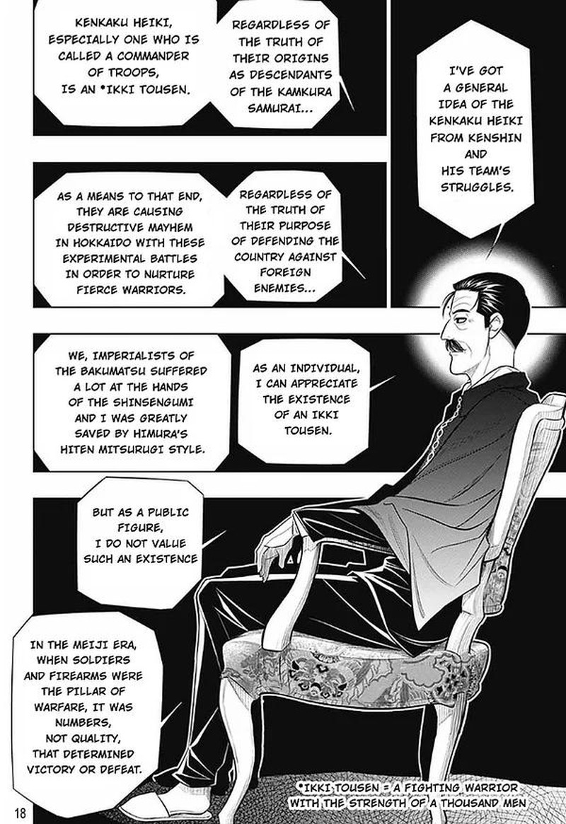 Rurouni Kenshin Hokkaido Arc Chapter 49 Page 18