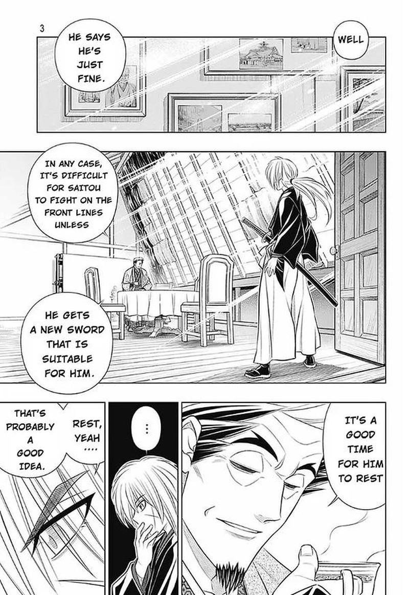 Rurouni Kenshin Hokkaido Arc Chapter 49 Page 3