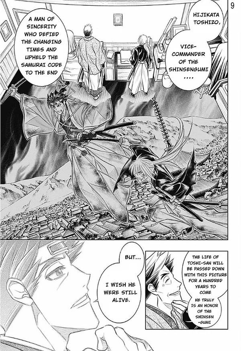 Rurouni Kenshin Hokkaido Arc Chapter 49 Page 9