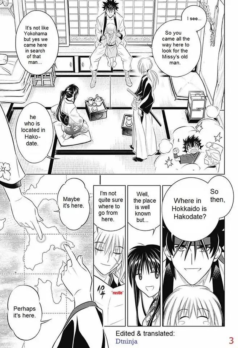 Rurouni Kenshin Hokkaido Arc Chapter 5 Page 3