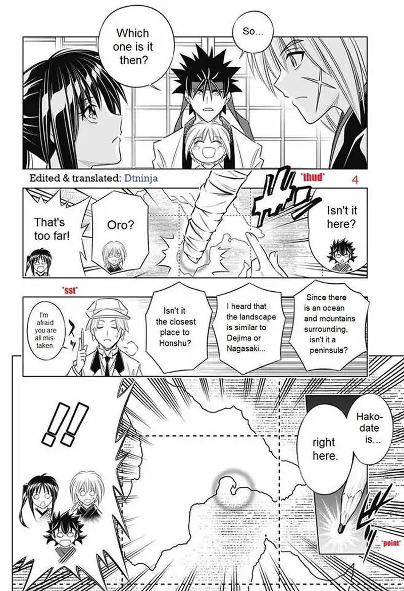 Rurouni Kenshin Hokkaido Arc Chapter 5 Page 4