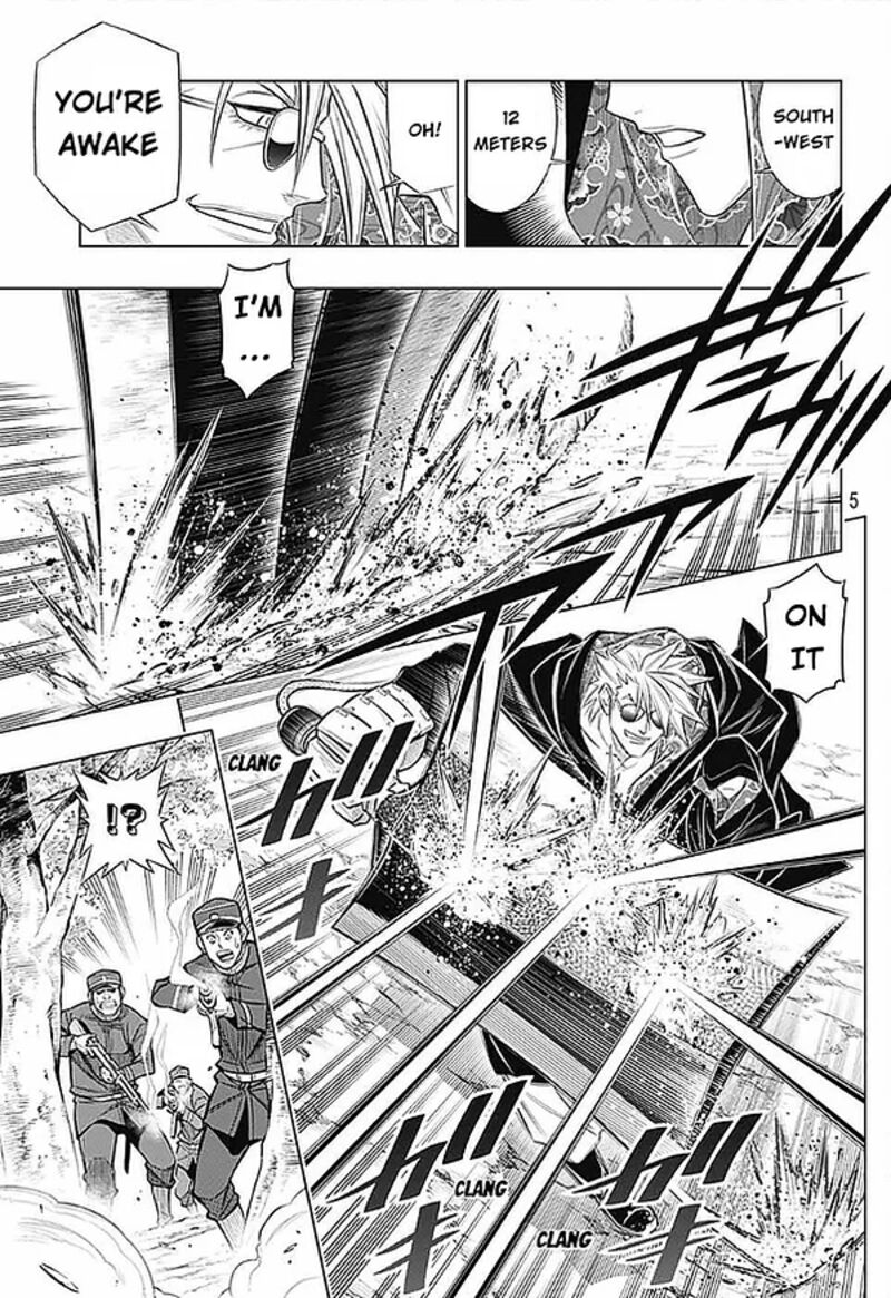 Rurouni Kenshin Hokkaido Arc Chapter 50 Page 5
