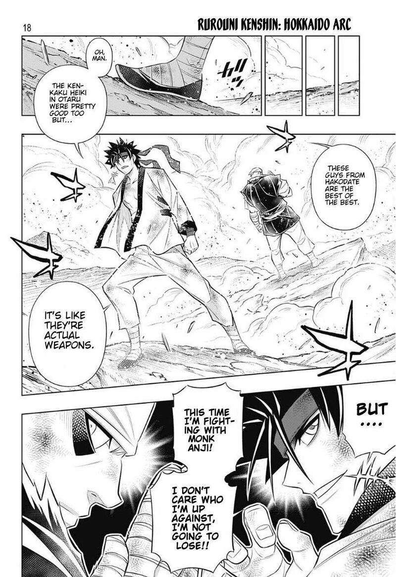 Rurouni Kenshin Hokkaido Arc Chapter 51 Page 16