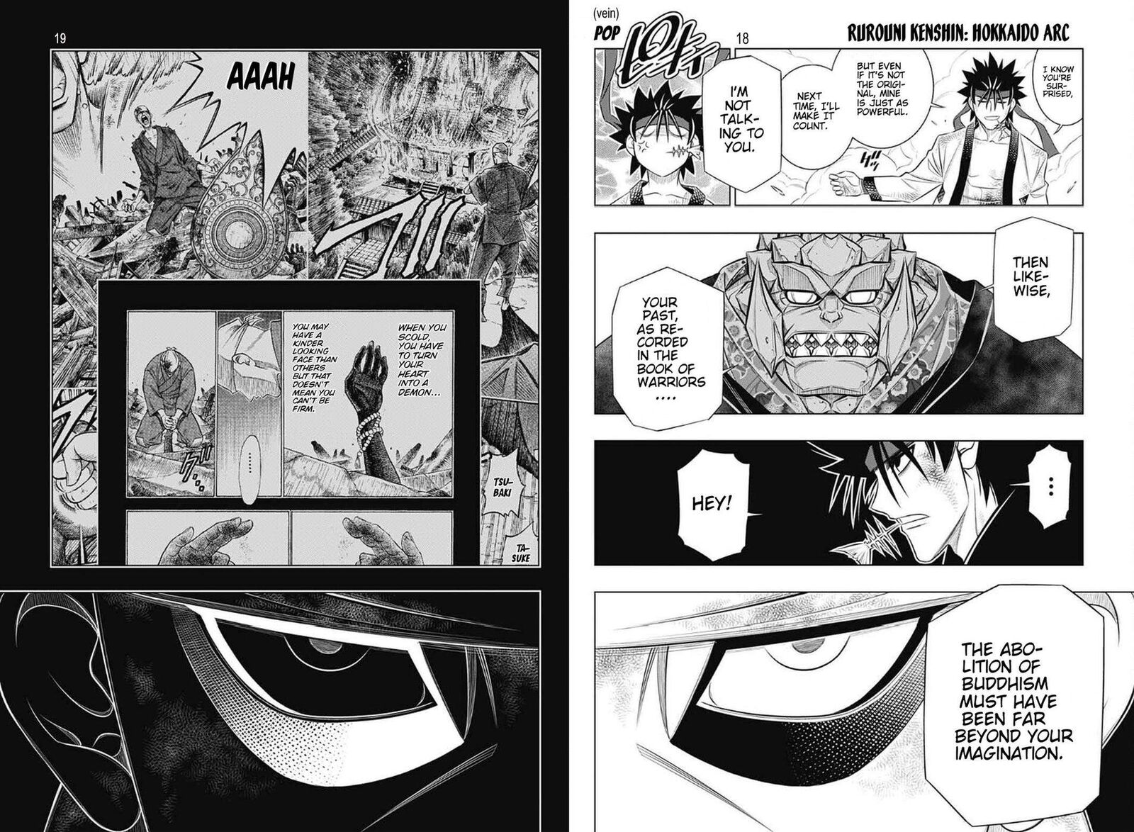 Rurouni Kenshin Hokkaido Arc Chapter 52 Page 18