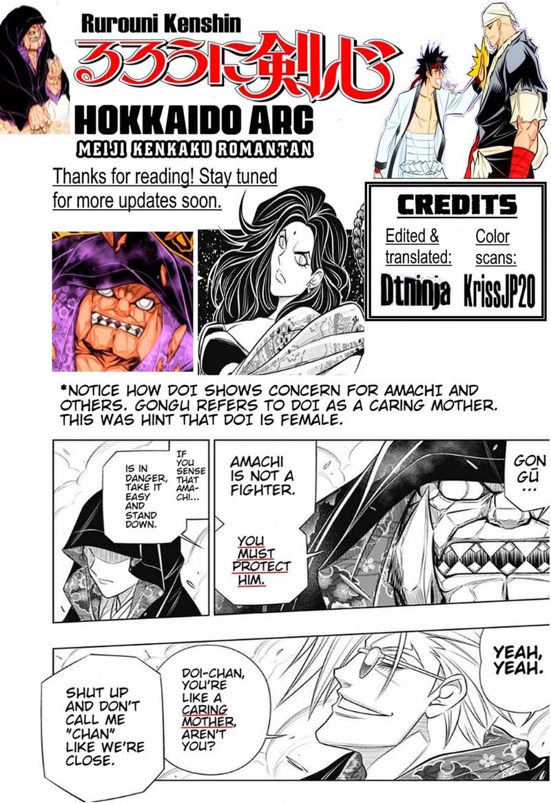 Rurouni Kenshin Hokkaido Arc Chapter 53 Page 16