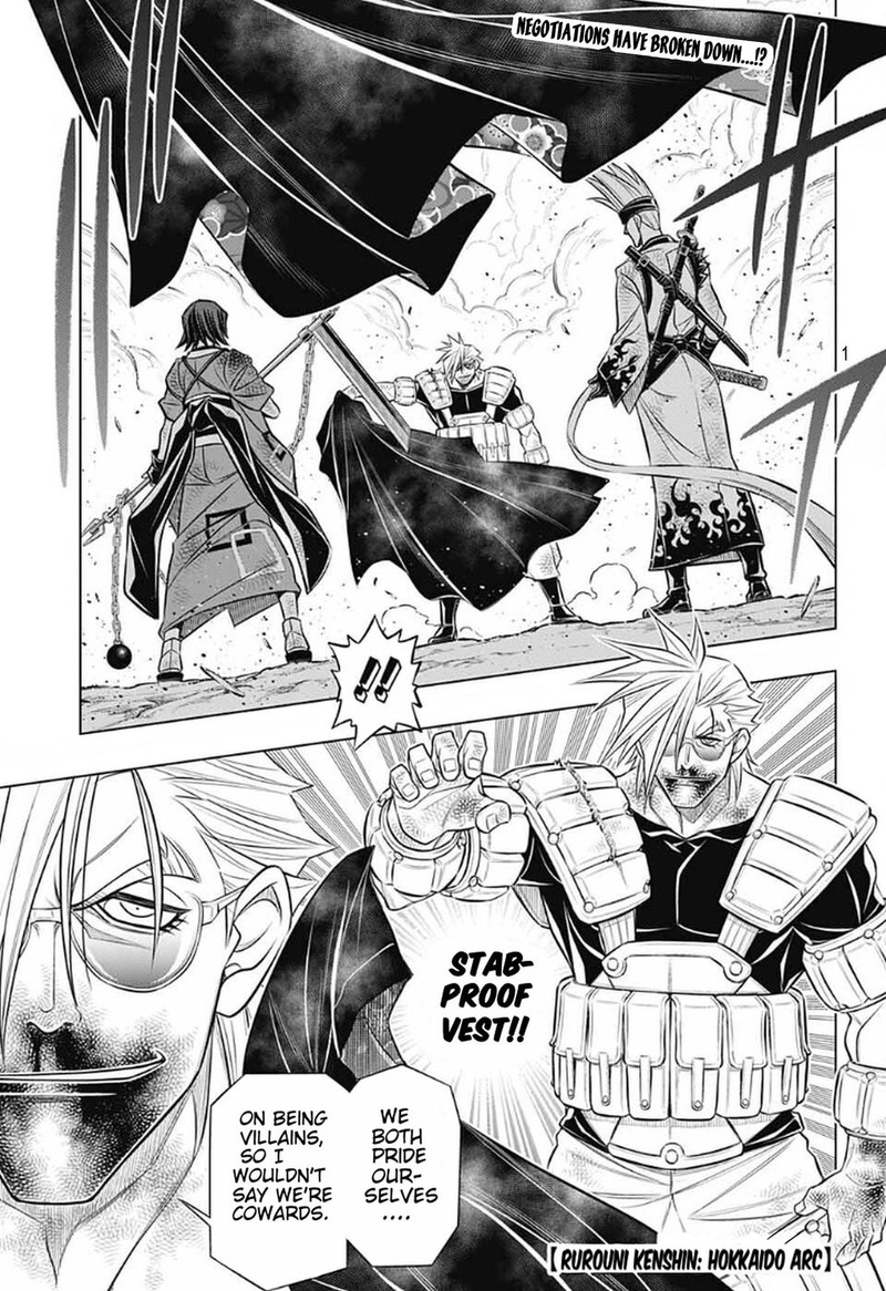 Rurouni Kenshin Hokkaido Arc Chapter 55 Page 1