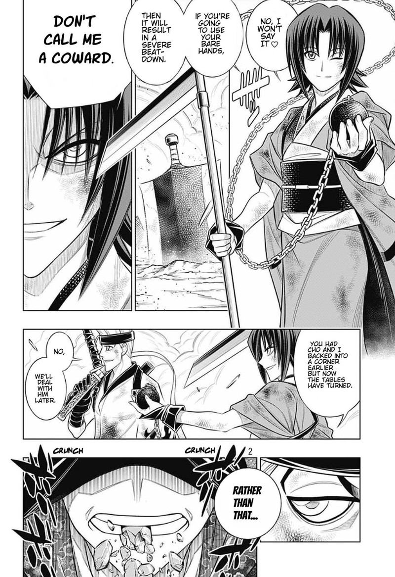 Rurouni Kenshin Hokkaido Arc Chapter 55 Page 2