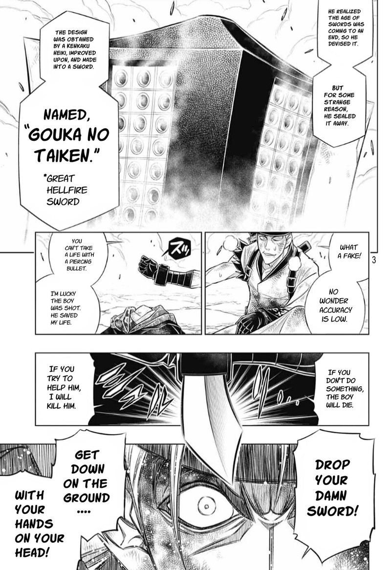Rurouni Kenshin Hokkaido Arc Chapter 56 Page 3