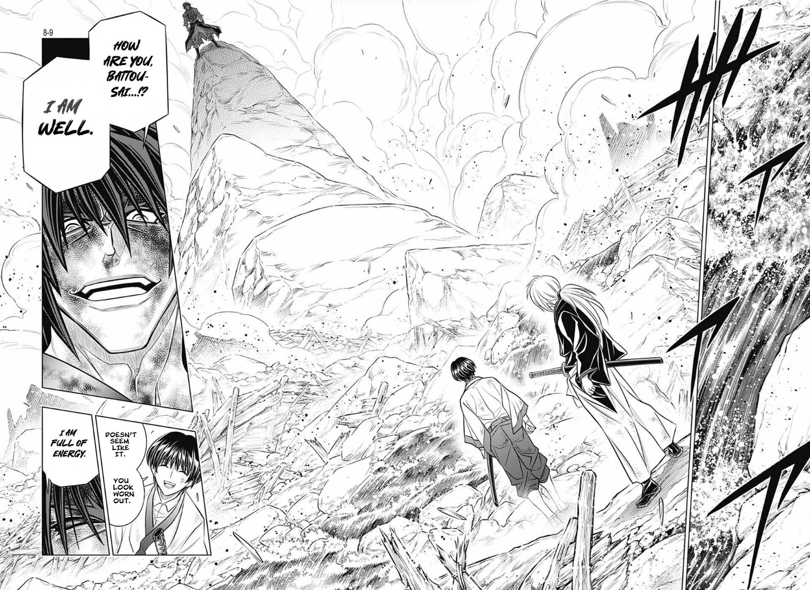 Rurouni Kenshin Hokkaido Arc Chapter 56 Page 8