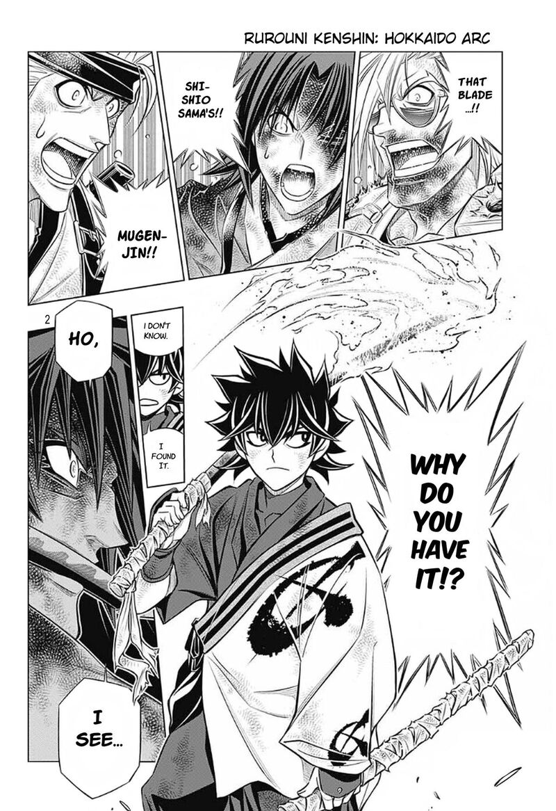 Rurouni Kenshin Hokkaido Arc Chapter 60 Page 2