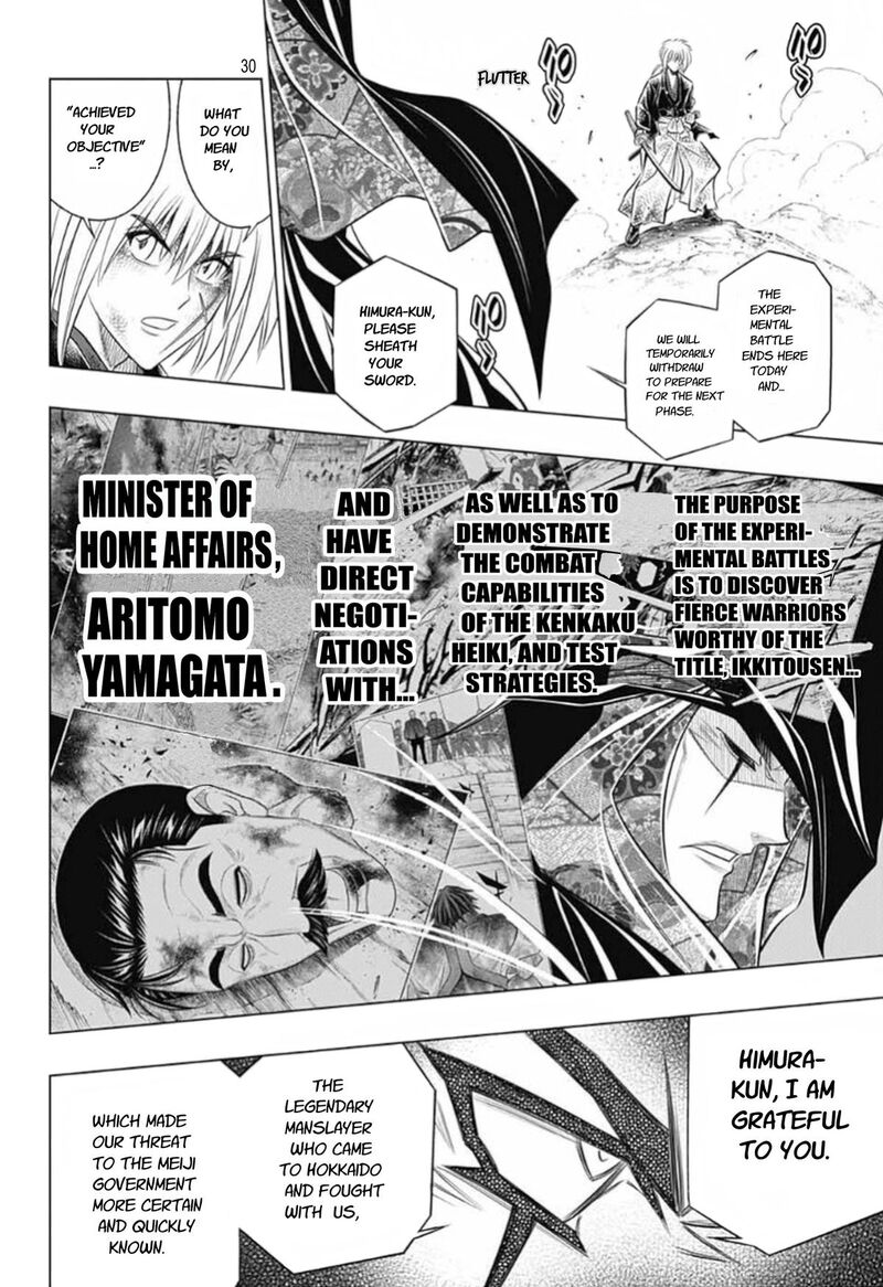 Rurouni Kenshin Hokkaido Arc Chapter 61 Page 28