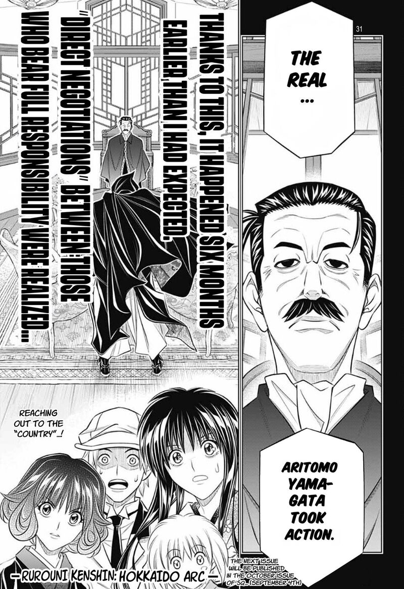 Rurouni Kenshin Hokkaido Arc Chapter 61 Page 29