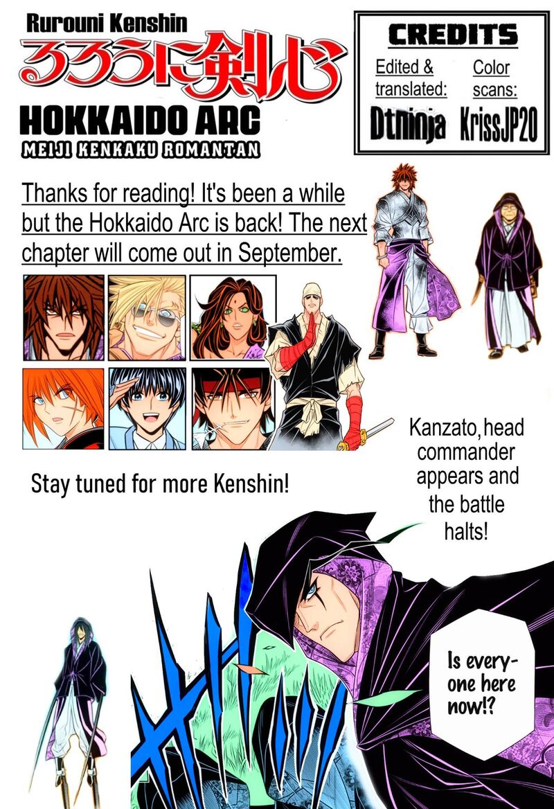 Rurouni Kenshin Hokkaido Arc Chapter 61 Page 30