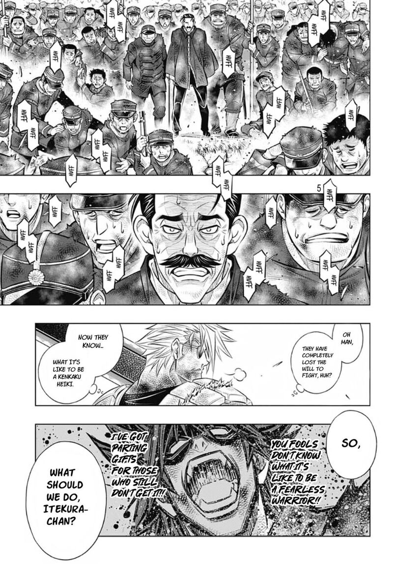 Rurouni Kenshin Hokkaido Arc Chapter 61 Page 4