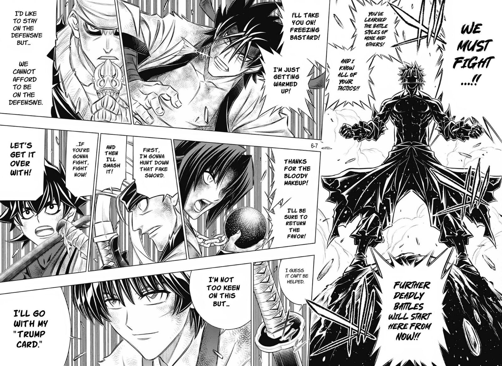 Rurouni Kenshin Hokkaido Arc Chapter 61 Page 5