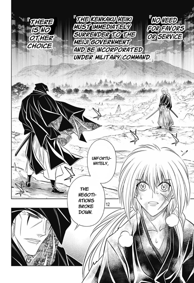 Rurouni Kenshin Hokkaido Arc Chapter 62 Page 12