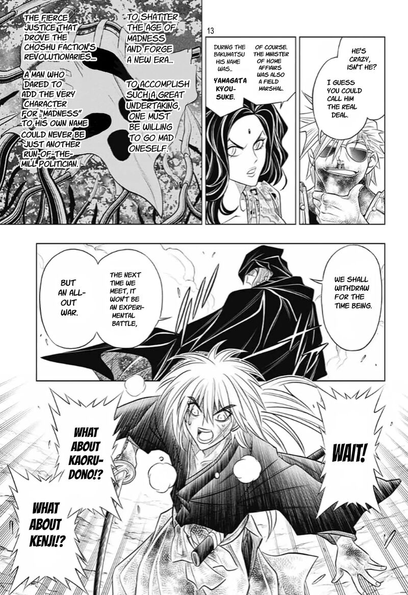 Rurouni Kenshin Hokkaido Arc Chapter 62 Page 13
