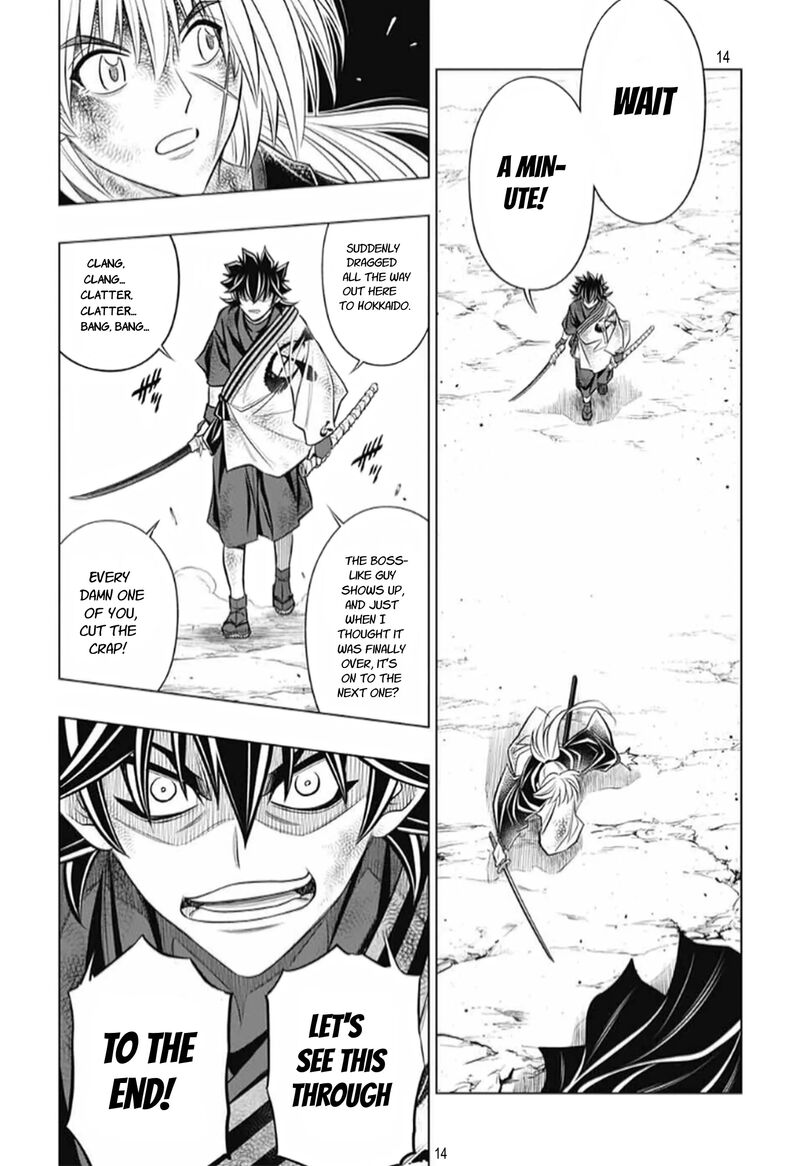 Rurouni Kenshin Hokkaido Arc Chapter 62 Page 14
