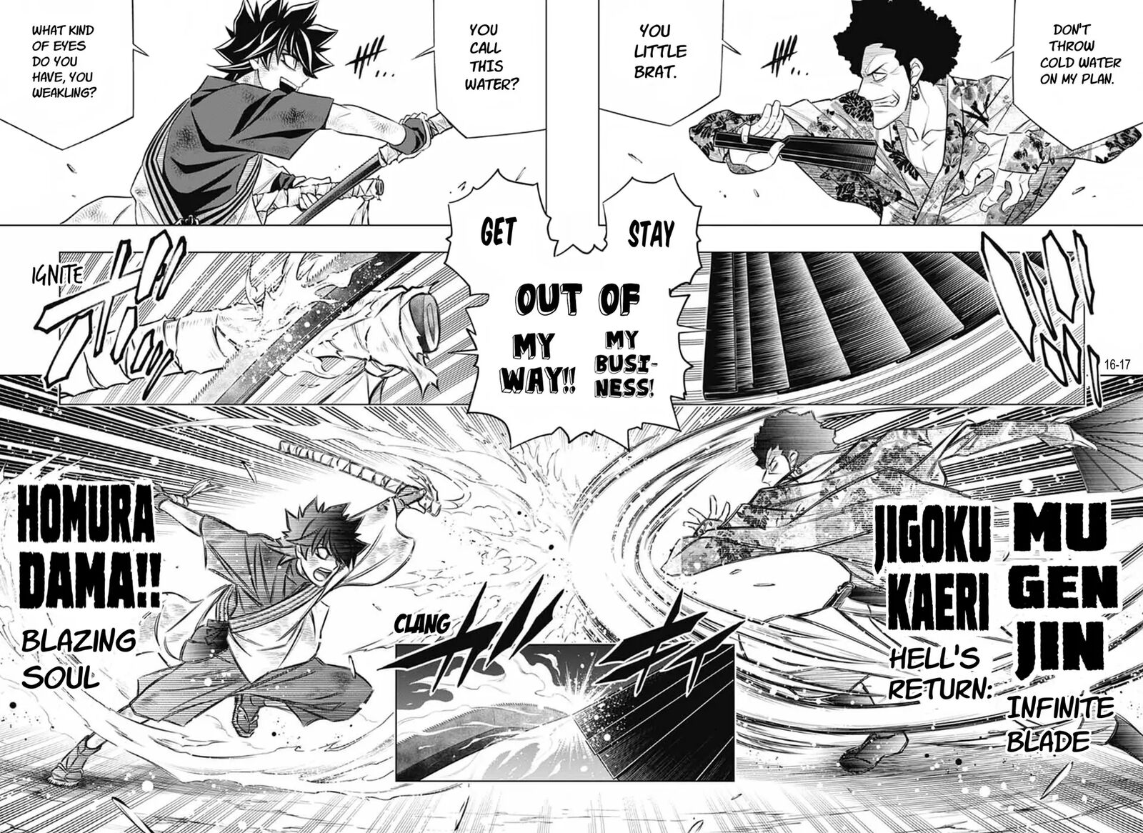 Rurouni Kenshin Hokkaido Arc Chapter 62 Page 16