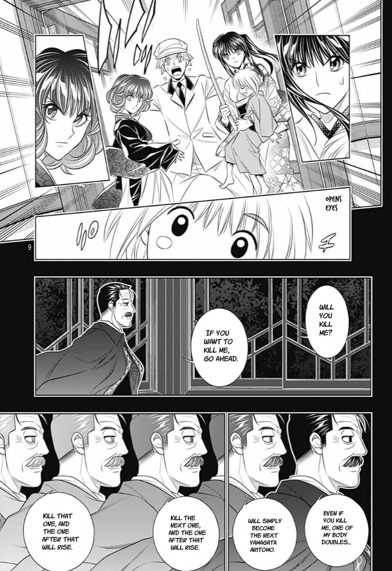 Rurouni Kenshin Hokkaido Arc Chapter 62 Page 9