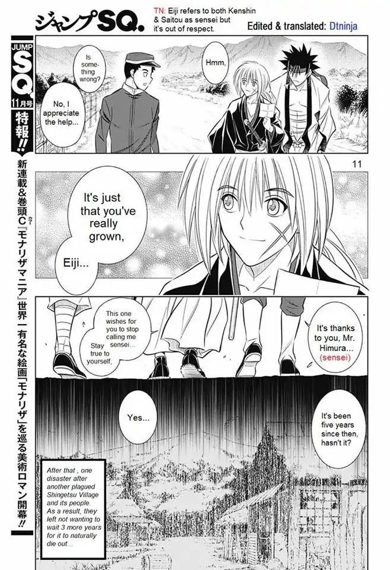 Rurouni Kenshin Hokkaido Arc Chapter 7 Page 11