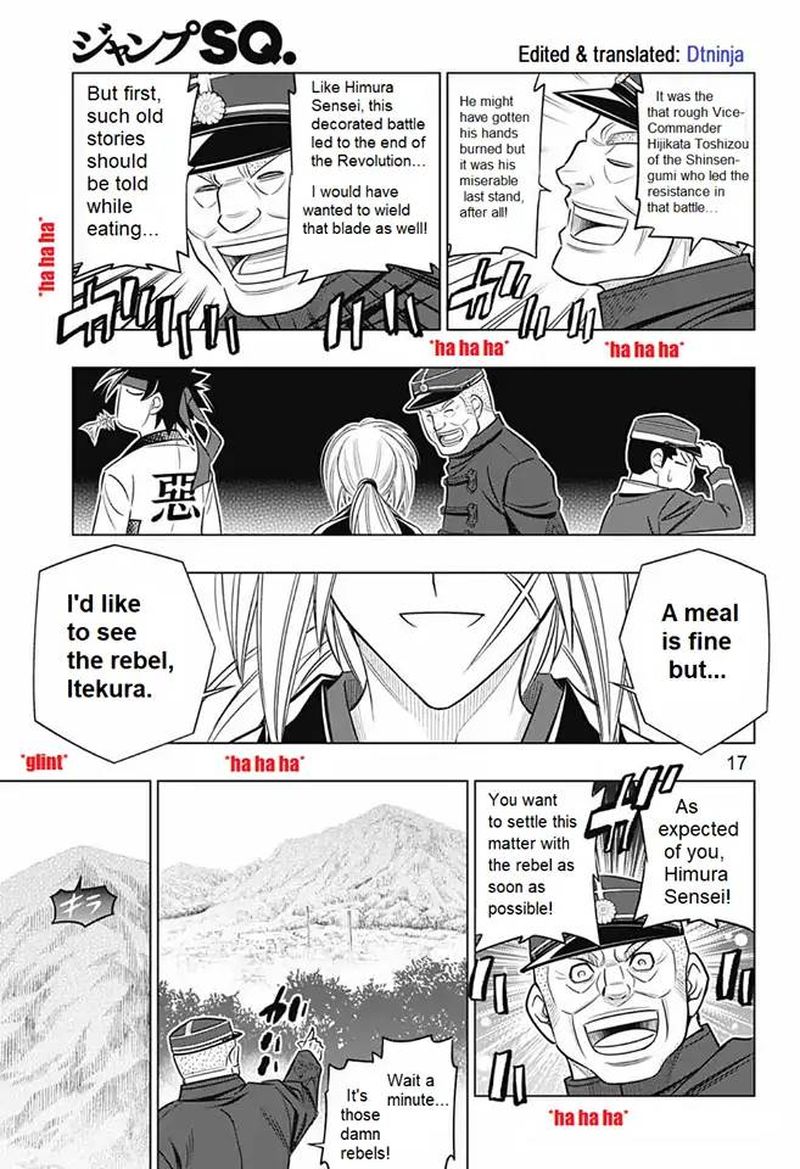 Rurouni Kenshin Hokkaido Arc Chapter 7 Page 16