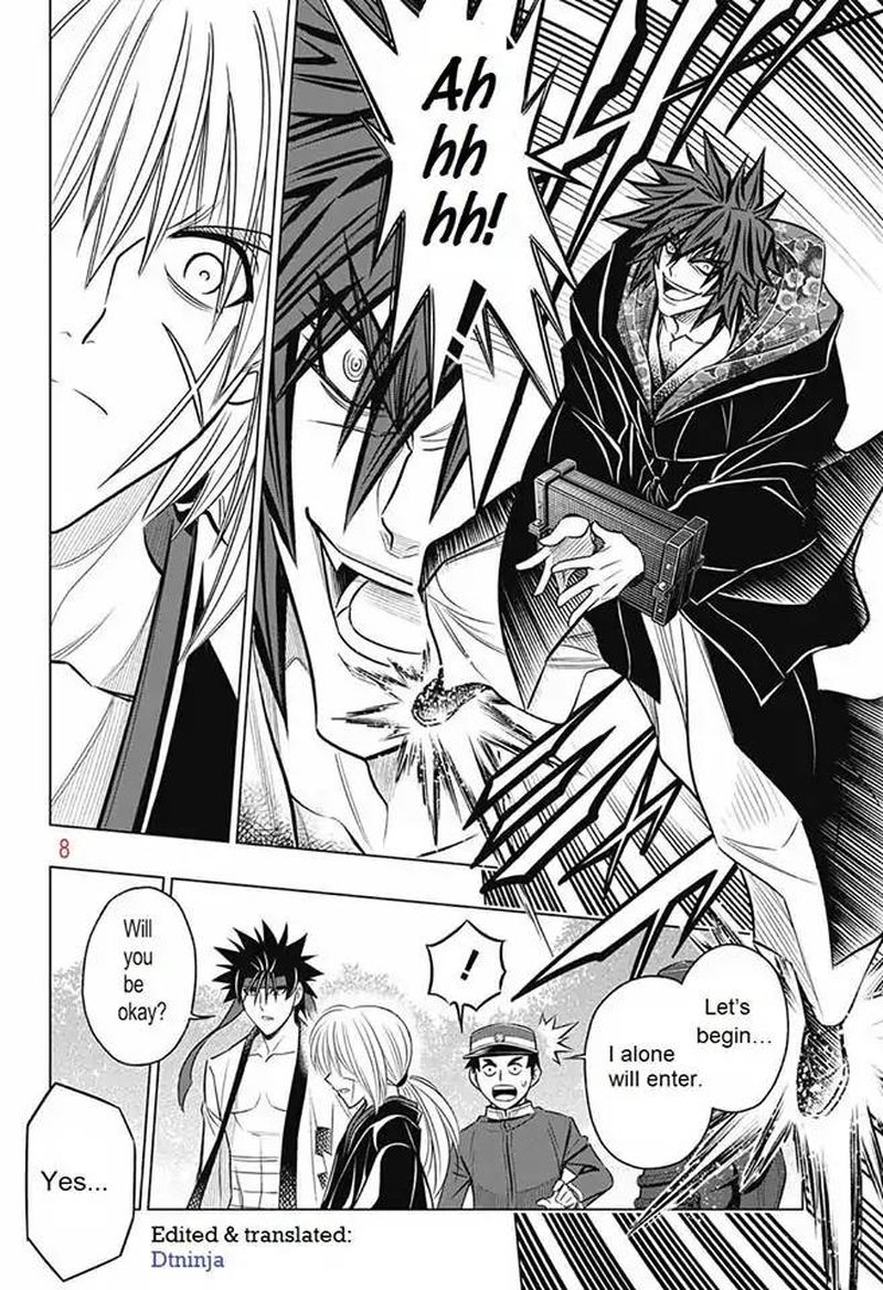 Rurouni Kenshin Hokkaido Arc Chapter 8 Page 7