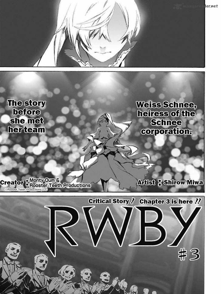 Rwby Chapter 3 Page 1