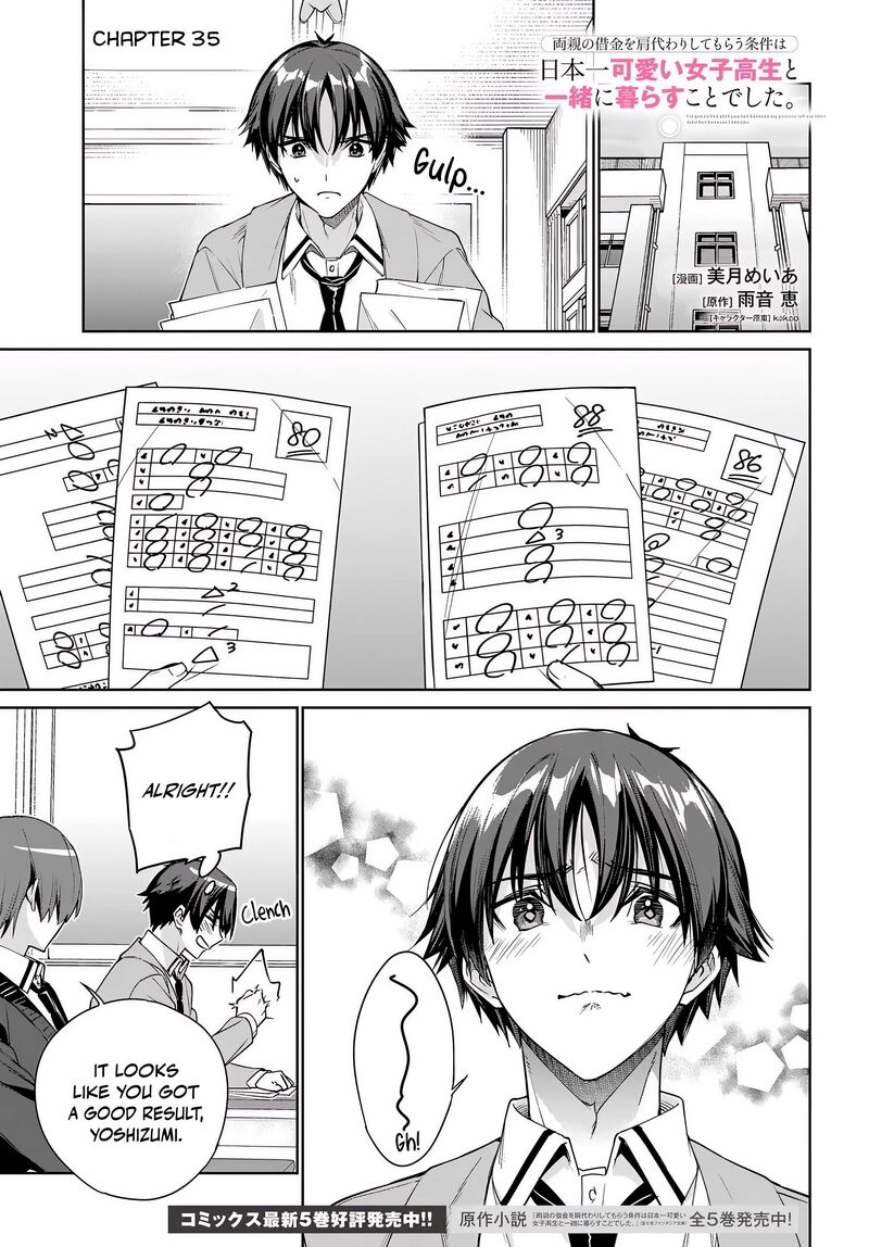 Ryoushin No Shakkin Wo Katagawari Shite Morau Jouken Wa Nihonichi KawaII Joshikousei To Issho Ni Kurasu Koto Deshita Chapter 35 Page 2
