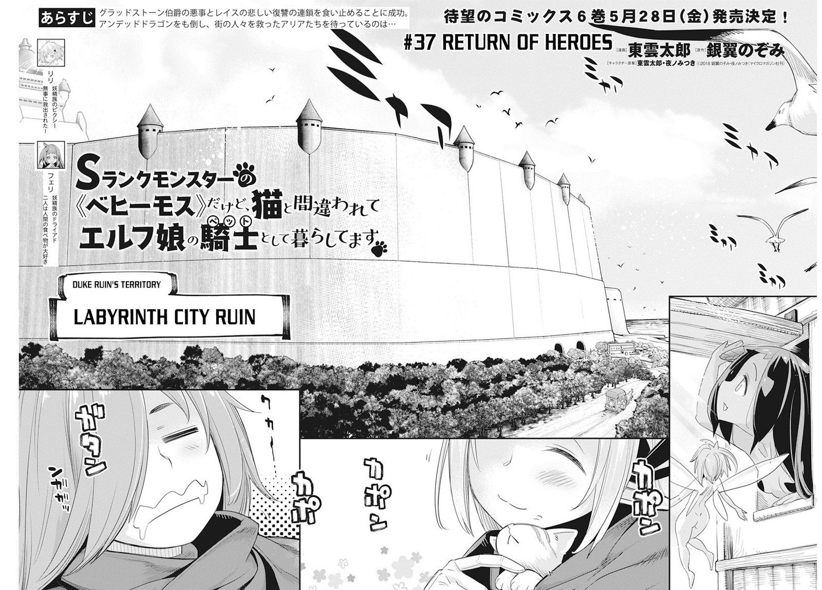 S Rank Monster No Behemoth Dakedo Neko To Machigawarete Erufu Musume No Kishi Pet Toshite Kurashitemasu Chapter 37 Page 4