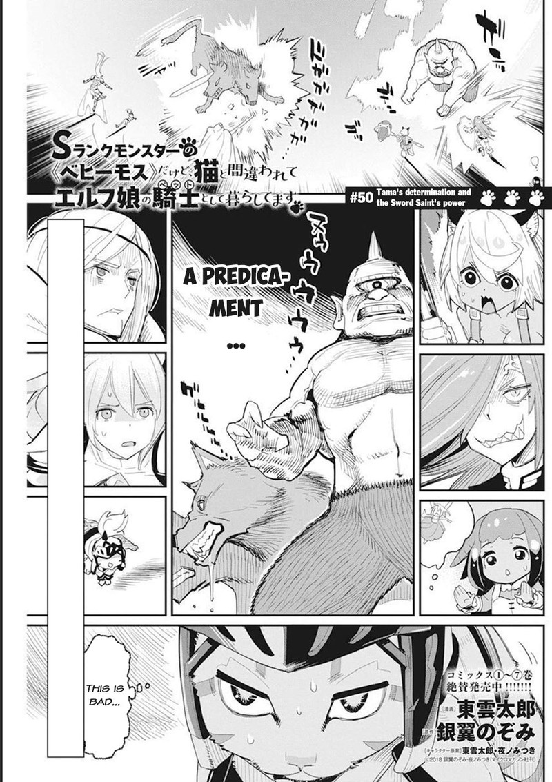 S Rank Monster No Behemoth Dakedo Neko To Machigawarete Erufu Musume No Kishi Pet Toshite Kurashitemasu Chapter 50 Page 1