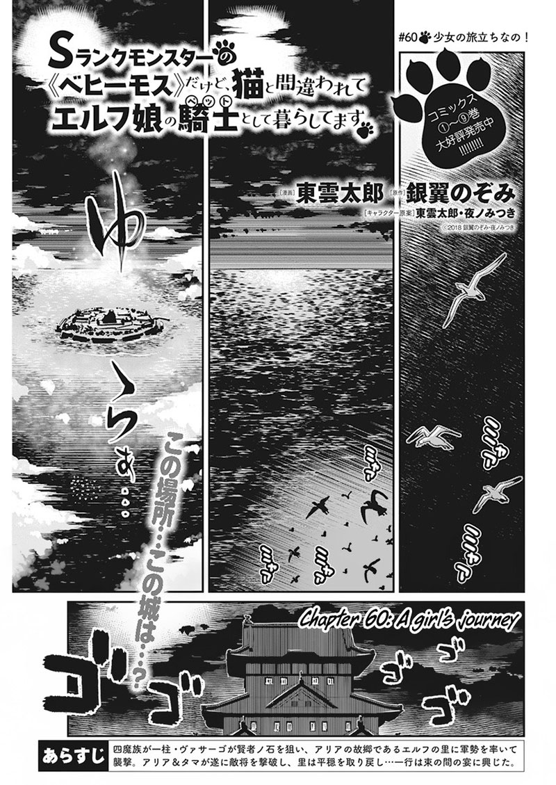 S Rank Monster No Behemoth Dakedo Neko To Machigawarete Erufu Musume No Kishi Pet Toshite Kurashitemasu Chapter 60 Page 1