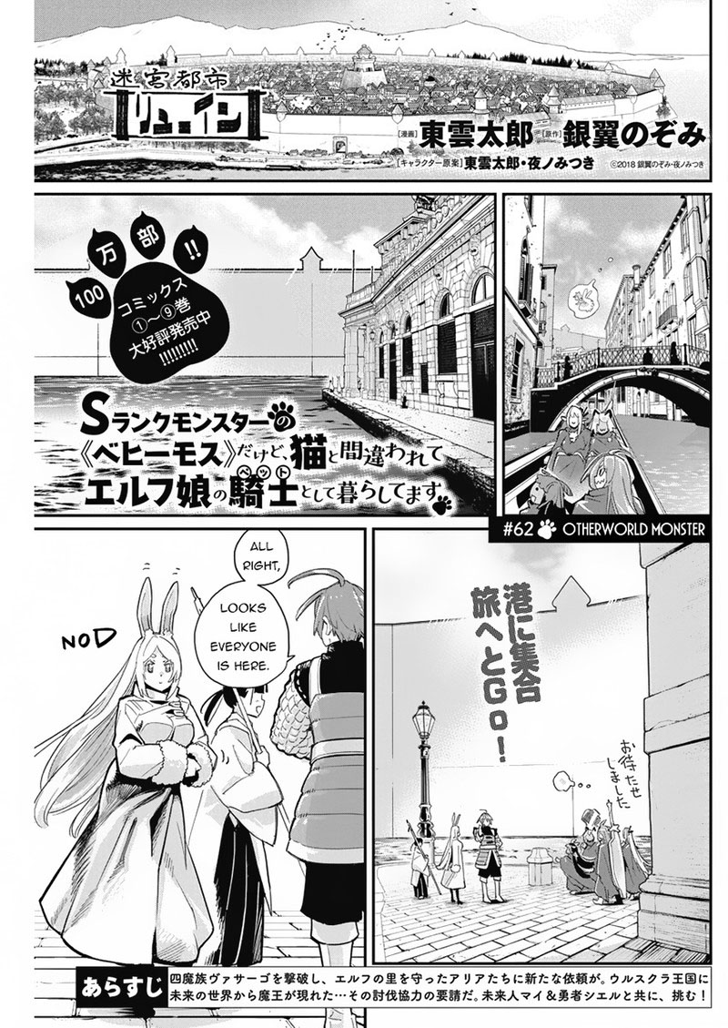 S Rank Monster No Behemoth Dakedo Neko To Machigawarete Erufu Musume No Kishi Pet Toshite Kurashitemasu Chapter 62 Page 1