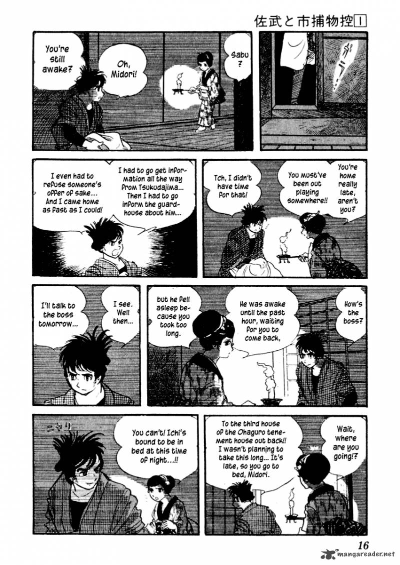 Sabu To Ichi Torimonohikae Chapter 1 Page 19