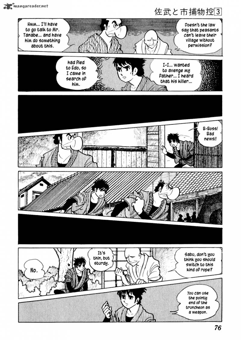 Sabu To Ichi Torimonohikae Chapter 12 Page 37