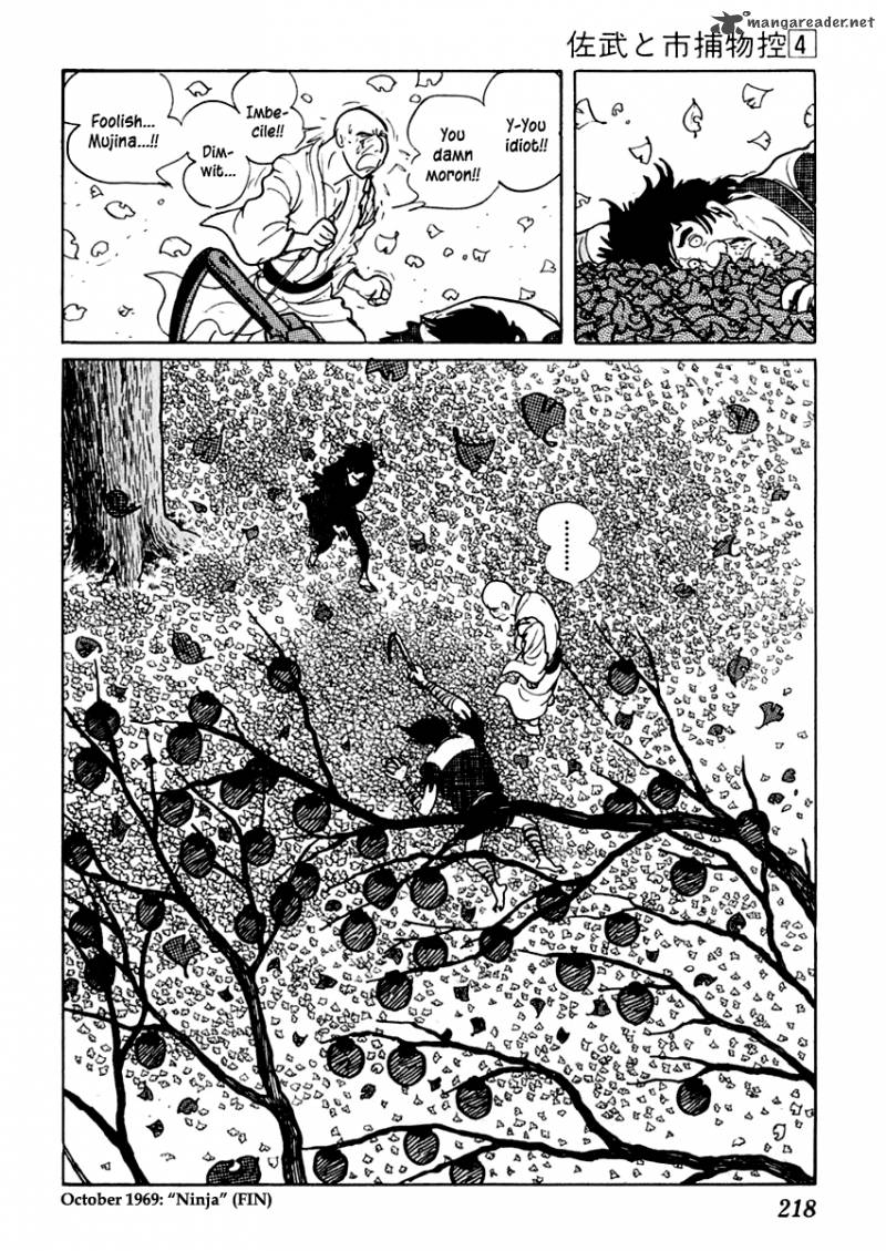 Sabu To Ichi Torimonohikae Chapter 21 Page 34