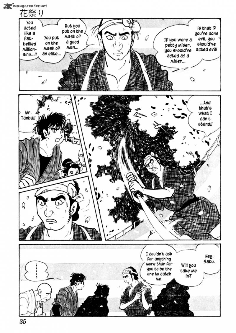 Sabu To Ichi Torimonohikae Chapter 30 Page 36