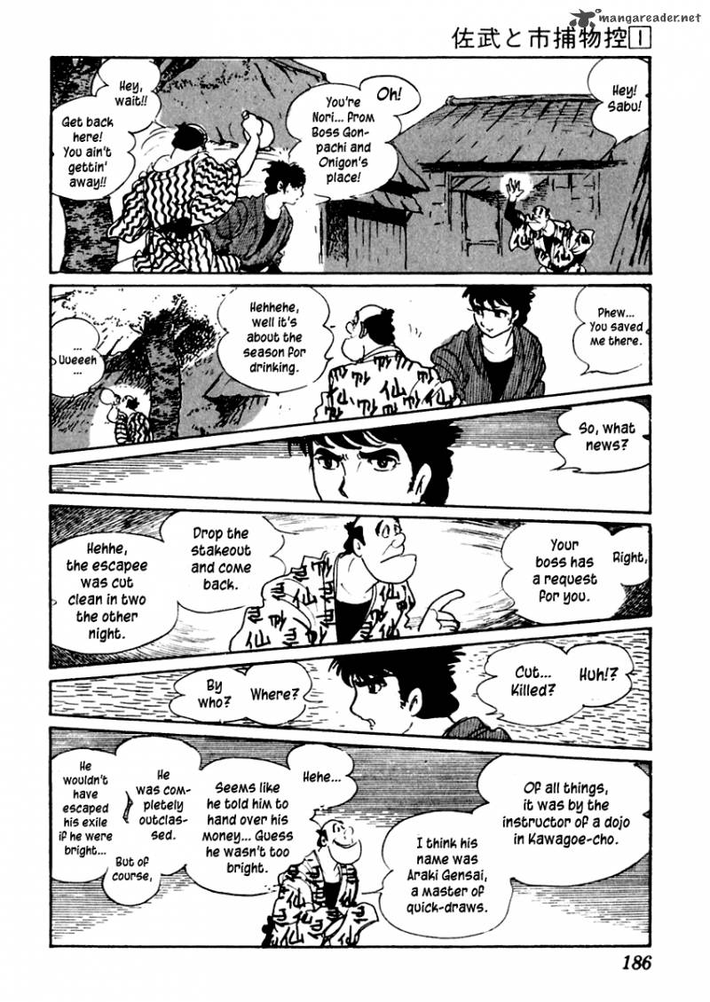 Sabu To Ichi Torimonohikae Chapter 4 Page 9