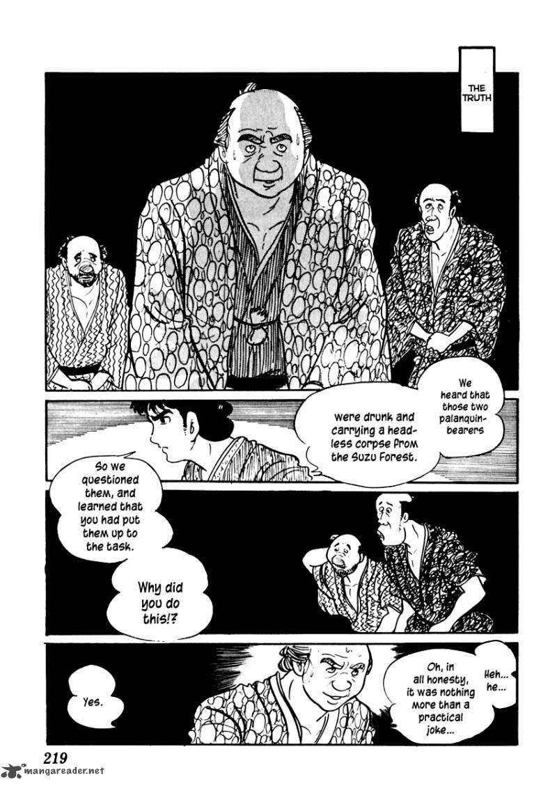 Sabu To Ichi Torimonohikae Chapter 48 Page 30