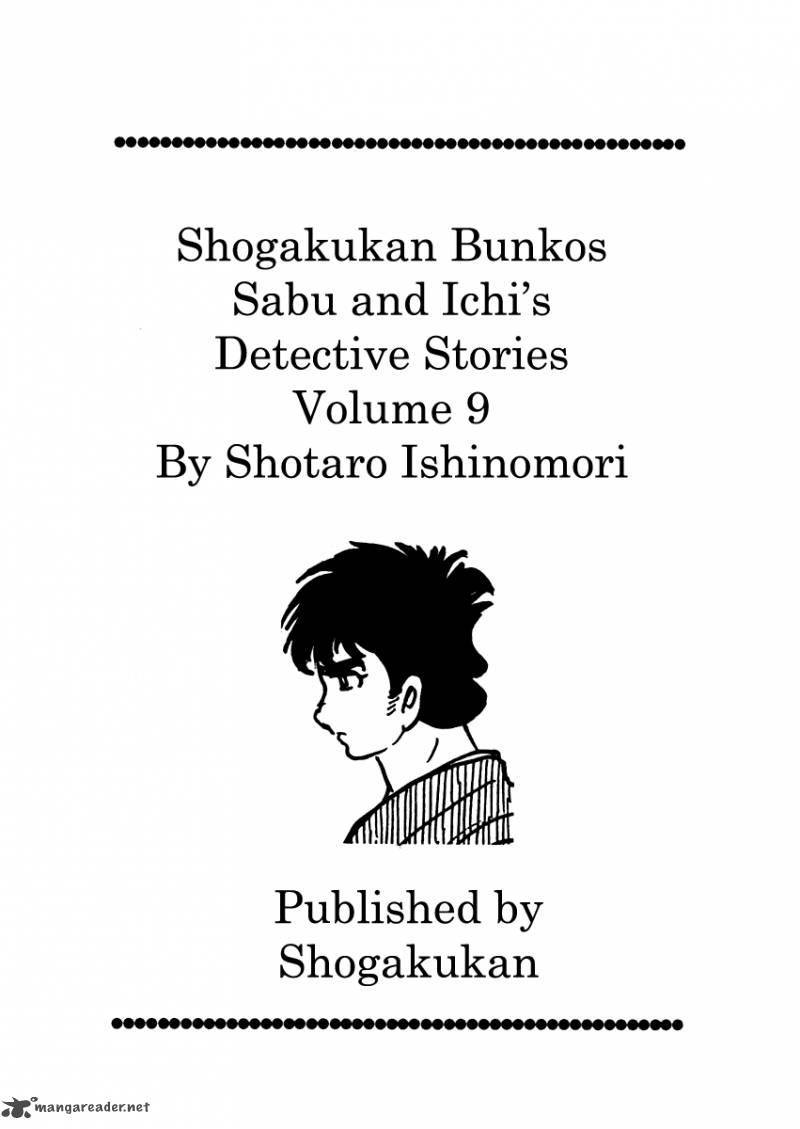 Sabu To Ichi Torimonohikae Chapter 50 Page 6